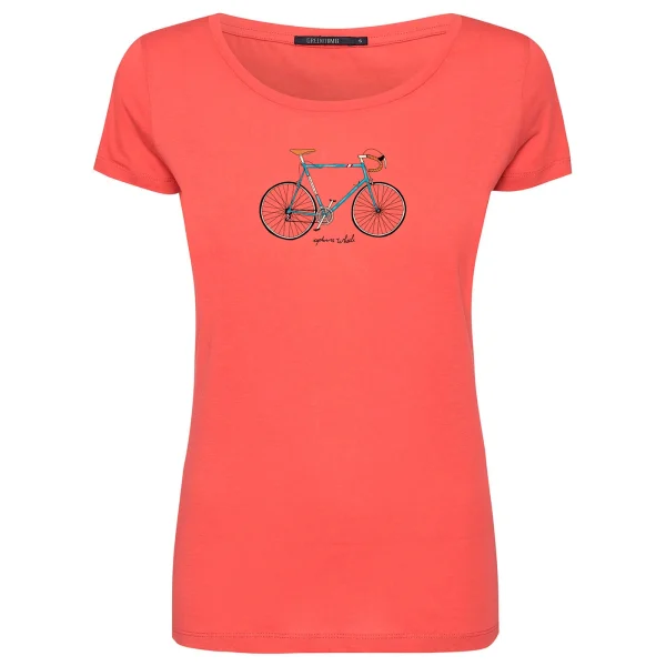 à prix très bas GreenBomb – Women’s Bike City Ride Loves – T-shirt 6