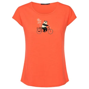 GreenBomb – Women’s Bike Panda Cool – T-shirt excellents soldes 18