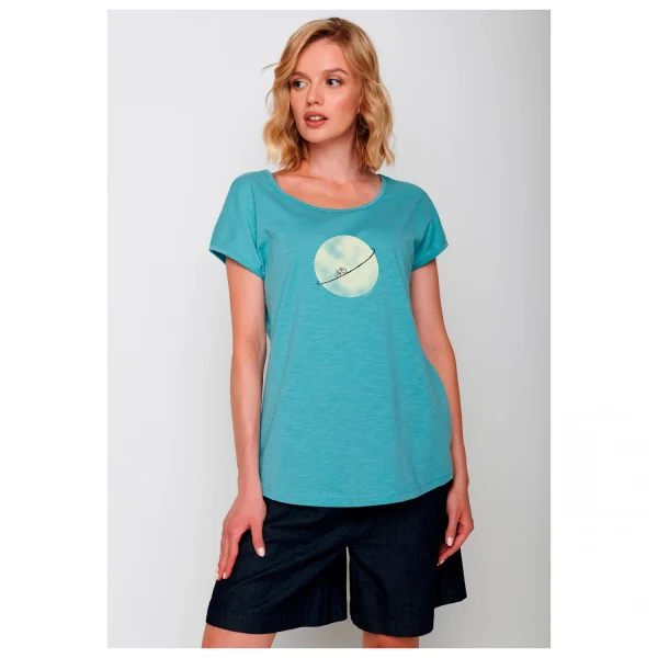 marque pas cher GreenBomb – Women’s Bike Planet Cool – T-shirt 3