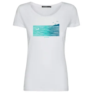 en ligne officielle GreenBomb – Women’s Nature Surfer Sea Loves – T-shirt 15