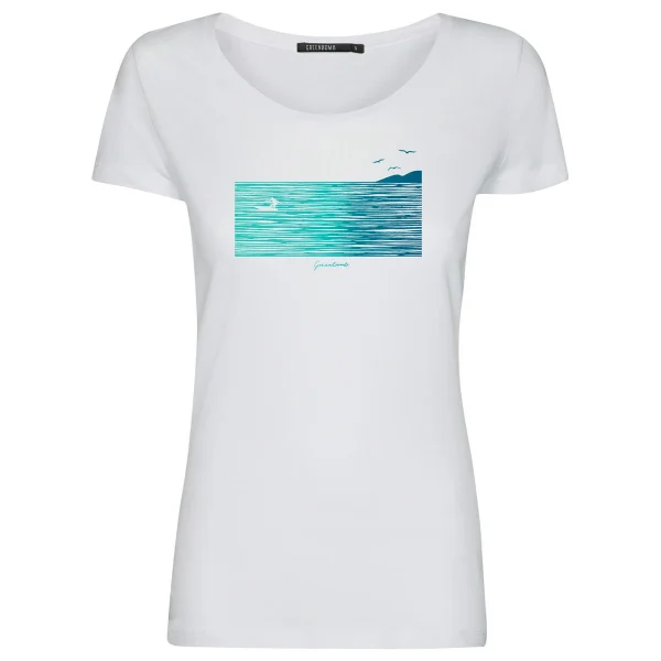 en ligne officielle GreenBomb – Women’s Nature Surfer Sea Loves – T-shirt 6