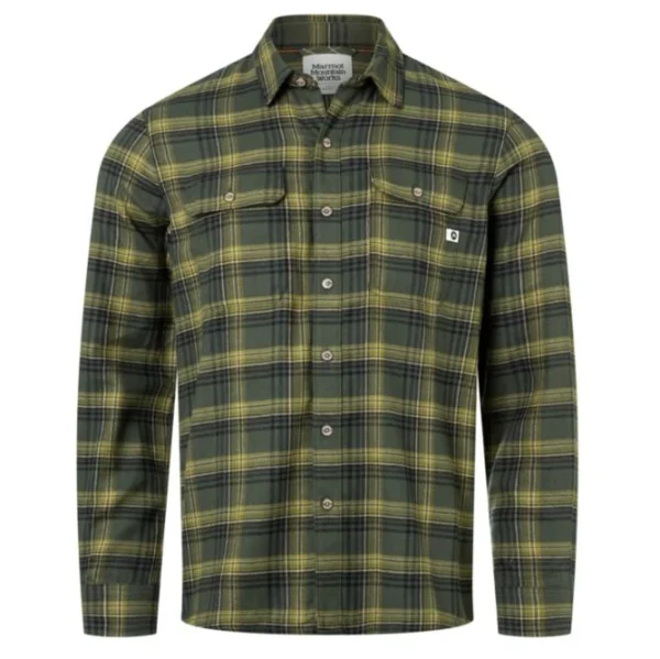 Marmot – Bayview Midweight Flannel L/S – Chemise Livraison Standard/Rapide 6