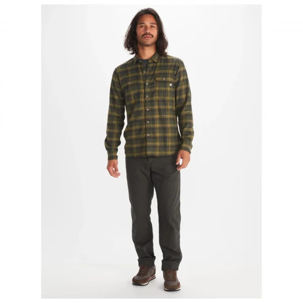 Marmot – Bayview Midweight Flannel L/S – Chemise Livraison Standard/Rapide 5