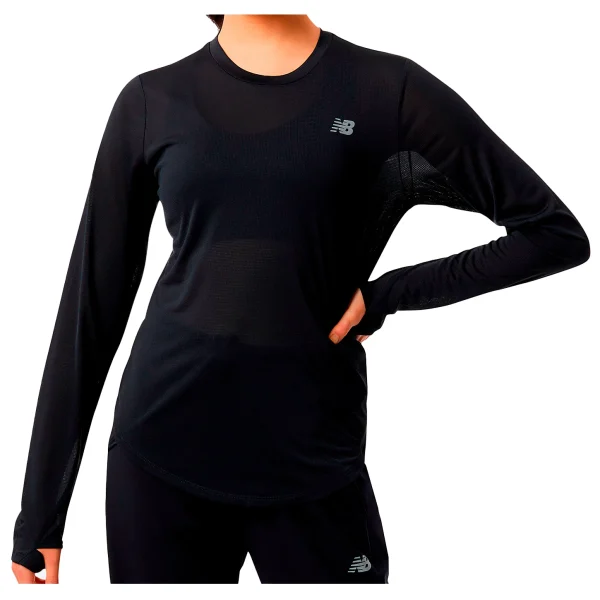 magasin New Balance – Women’s Accelerate Long Sleeve Top – T-shirt De Running 4