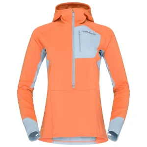 Norrøna – Women’s Senja Warm1 Hood – T-shirt De Running excellente qualité 18