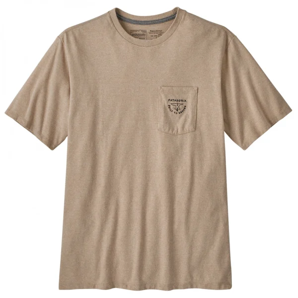 magasin france Patagonia – Forge Mark Crest Pocket Responsibili – T-shirt 5