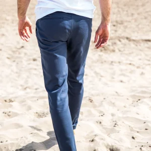 1083 CHINO AJUSTE 163 Coton Bio Filidenim Flex Uni Bleu Marine Homme belle 24