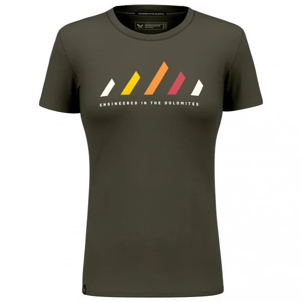 magasin en ligne france Salewa – Women’s Pure Stripes Dry T-Shirt – T-shirt 3