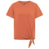 Tranquillo – Women’s Jersey-Shirt S/S Mit Knoten – T-shirt grande promotion 13