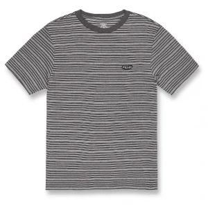 Volcom – Static Stripe Crew S/S – T-shirt soldes officiel 18