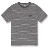 Volcom – Static Stripe Crew S/S – T-shirt soldes officiel 22