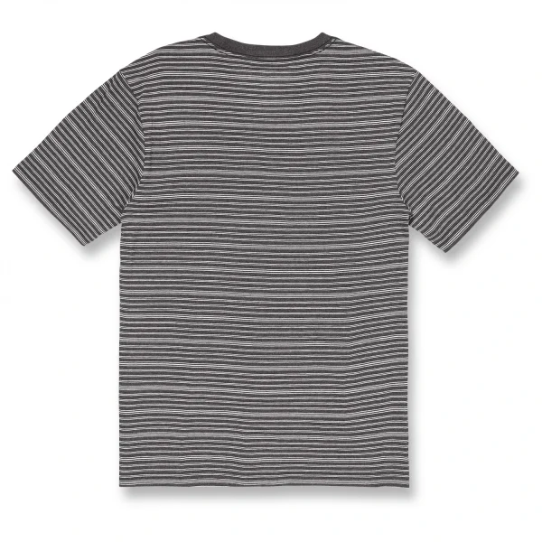 Volcom – Static Stripe Crew S/S – T-shirt soldes officiel 3