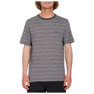 Volcom – Static Stripe Crew S/S – T-shirt soldes officiel 12